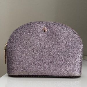 Kate Spade Sparkling Lavender Cosmetic Case